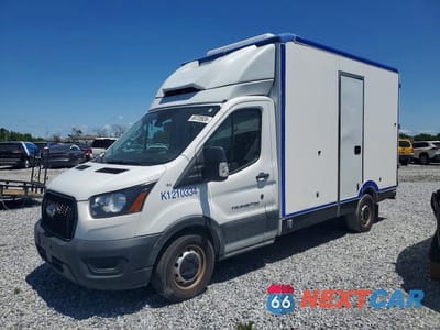 2022 FORD TRANSIT T-350 HD REFRIGERATED TRUCK 1FDBW5Z80NKA01637 - główne zdjęcie licytacji z USA - miniatura