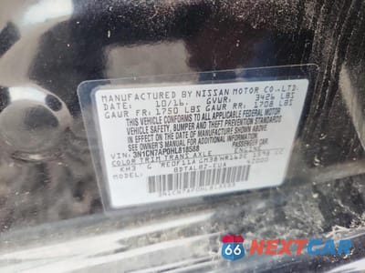 Zdjęcie 12 z 12 samochodu: 2017 NISSAN VERSA 1.6 S VIN:3N1CN7AP0HL818588 - miniatura