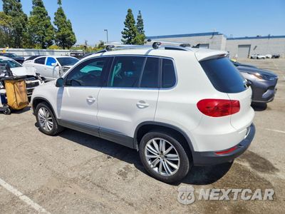 Drugie zdjęcie samochodu z przodu: 2014 VOLKSWAGEN TIGUAN S VIN:WVGAV3AX4EW550496 - miniatura