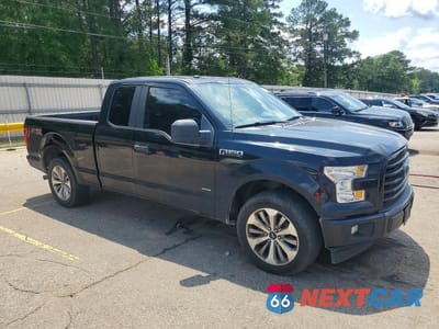 Czwarte zdjęcie samochodu z boku: 2017 FORD F150 SUPER CAB VIN:1FTEX1CP0HFC81239 - miniatura
