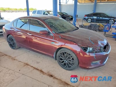 Czwarte zdjęcie samochodu z boku: 2015 HONDA ACCORD SPORT VIN:1HGCR2F5XFA117767 - miniatura