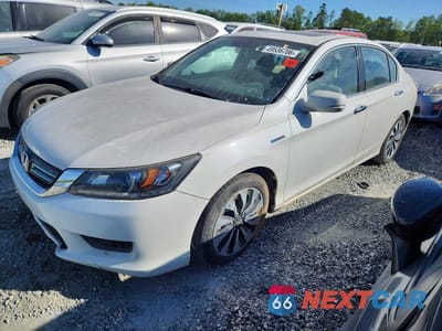 2015 HONDA ACCORD HYBRID EXL 1HGCR6F5XFA009995 - główne zdjęcie licytacji z USA - miniatura