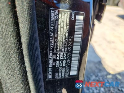 Zdjęcie 12 z 12 samochodu: 2007 MERCEDES-BENZ C 280 4MATIC VIN:WDBRF92H97F899492 - miniatura