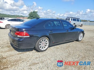 Trzecie zdjęcie samochodu z tyłu: 2007 BMW 750 VIN:WBAHN83567DT74090 - miniatura