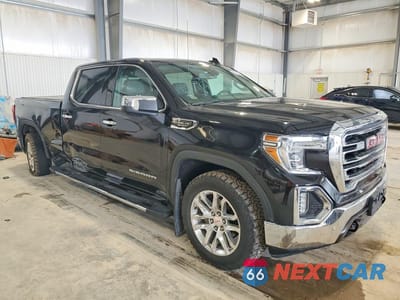 Czwarte zdjęcie samochodu z boku: 2021 GMC SIERRA K1500 SLT VIN:1GTU9DED9MZ161149 - miniatura
