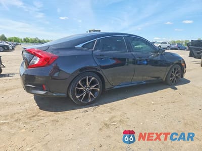 Trzecie zdjęcie samochodu z tyłu: 2020 HONDA CIVIC SPORT VIN:19XFC2F88LE215678 - miniatura