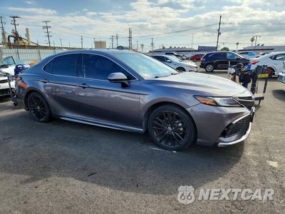 Czwarte zdjęcie samochodu z boku: 2021 TOYOTA CAMRY XSE VIN:4T1K61AK7MU464328 - miniatura
