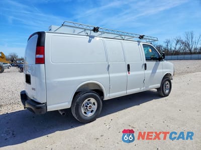 Trzecie zdjęcie samochodu z tyłu: 2025 GMC SAVANA 2500 CARGO UTILITY / SERVICE VAN VIN:1GTW7AF77S1169669 - miniatura