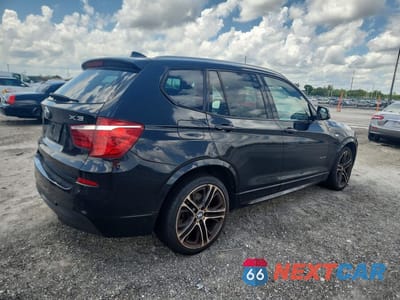 Trzecie zdjęcie samochodu z tyłu: 2017 BMW X3 XDRIVE35I VIN:5UXWX7C54H0S19799 - miniatura