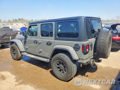 Drugie zdjęcie samochodu z przodu: 2019 JEEP WRANGLER UNLIMITED SAHARA VIN:1C4HJXEN2KW506636 - miniatura