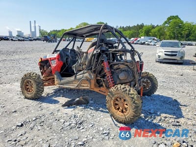 Trzecie zdjęcie samochodu z tyłu: 2019 POLARIS RZR UTILITY VEHICLE VIN:3NSVEL928KF587113 - miniatura