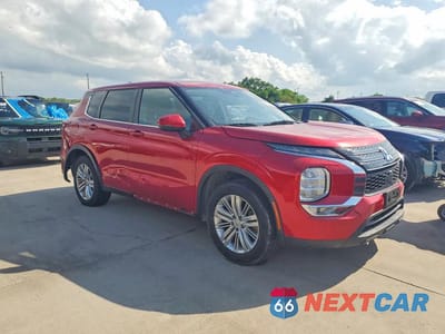 Czwarte zdjęcie samochodu z boku: 2022 MITSUBISHI OUTLANDER ES VIN:JA4J3TA88NZ032581 - miniatura