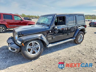 2021 JEEP WRANGLER UNLIMITED SAHARA 1C4HJXEN3MW625945 - główne zdjęcie licytacji z USA - miniatura