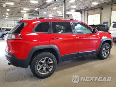 Trzecie zdjęcie samochodu z tyłu: 2019 JEEP CHEROKEE TRAILHAWK VIN:1C4PJMBXXKD395474 - miniatura