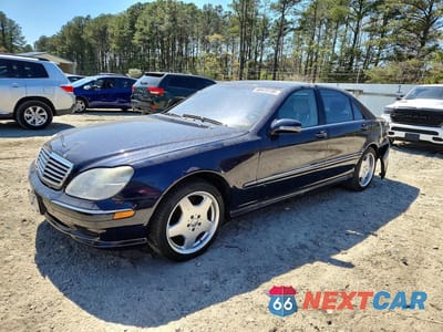 2002 MERCEDES-BENZ S 55 AMG WDBNG73J72A229270 - główne zdjęcie licytacji z USA - miniatura