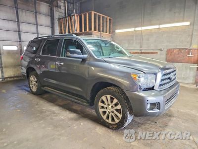 Czwarte zdjęcie samochodu z boku: 2012 TOYOTA SEQUOIA LIMITED VIN:5TDJW5G1XCS065924 - miniatura