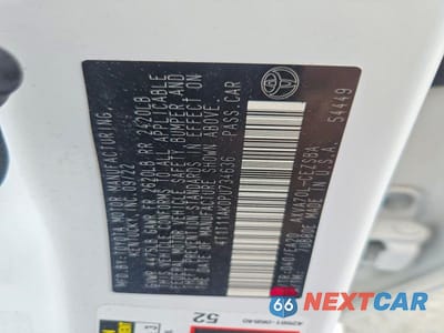 Zdjęcie 13 z 13 samochodu: 2023 TOYOTA CAMRY SE VIN:4T1T11AK0PU734636 - miniatura