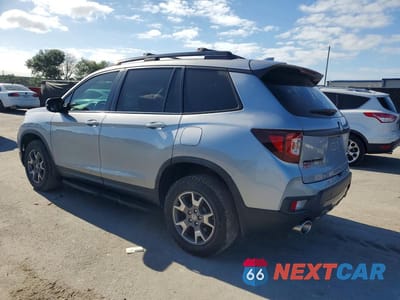 Drugie zdjęcie samochodu z przodu: 2022 HONDA PASSPORT TRAIL SPORT VIN:5FNYF8H65NB005096 - miniatura
