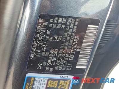 Zdjęcie 13 z 13 samochodu: 2022 KIA SELTOS NIGHTFALL VIN:KNDEUCA21N7244637 - miniatura