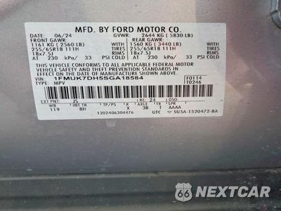 Zdjęcie 12 z 12 samochodu: 2025 FORD EXPLORER ACTIVE VIN:1FMUK7DH5SGA18584 - miniatura