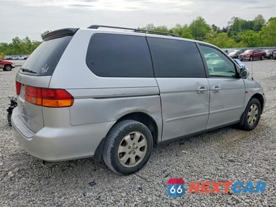 Trzecie zdjęcie samochodu z tyłu: 2004 HONDA ODYSSEY EX VIN:5FNRL18664B014862 - miniatura
