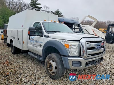 Czwarte zdjęcie samochodu z boku: 2016 FORD F450 SUPER DUTY UTILITY / SERVICE TRUCK VIN:1FDUF4HT9GEA85080 - miniatura