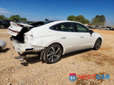 Trzecie zdjęcie samochodu z tyłu: 2022 HYUNDAI SONATA SEL PLUS VIN:KMHL44J22NA235389 - miniatura