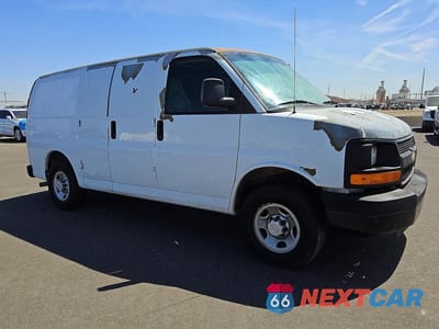Czwarte zdjęcie samochodu z boku: 2009 CHEVROLET EXPRESS G2500 VIN:1GCGG25K391102223 - miniatura