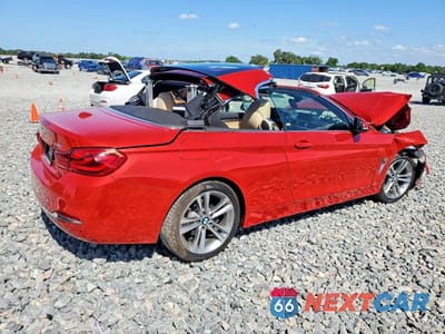 Trzecie zdjęcie samochodu z tyłu: 2018 BMW 430I VIN:WBA4Z1C50JEC71200 - miniatura