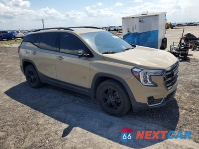 Czwarte zdjęcie samochodu z boku: 2022 GMC TERRAIN AT4 VIN:3GKALYEV1NL182093 - miniatura