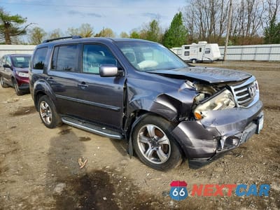 Czwarte zdjęcie samochodu z boku: 2015 HONDA PILOT SE VIN:5FNYF4H30FB050396 - miniatura