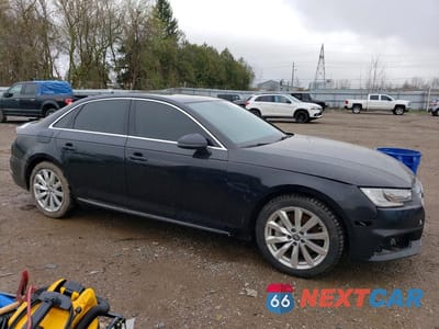 Czwarte zdjęcie samochodu z boku: 2018 AUDI A4 PREMIUM VIN:WAUNNAF40JA152652 - miniatura