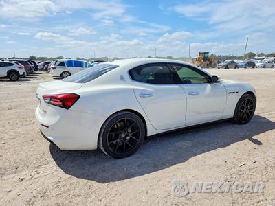 Trzecie zdjęcie samochodu z tyłu: 2021 MASERATI GHIBLI S VIN:ZAM57YSA0M1357650 - miniatura