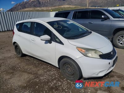 Czwarte zdjęcie samochodu z boku: 2015 NISSAN VERSA NOTE S PLUS VIN:3N1CE2CP8FL426634 - miniatura