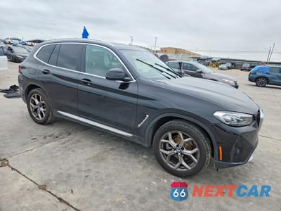 Czwarte zdjęcie samochodu z boku: 2023 BMW X3 SDRIVE30I VIN:5UX43DP01P9P09997 - miniatura