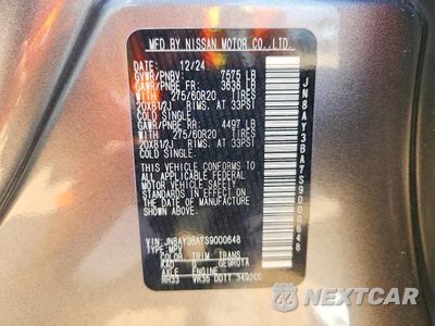 Zdjęcie 13 z 13 samochodu: 2025 NISSAN ARMADA SL VIN:JN8AY3BA7S9000648 - miniatura