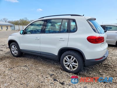 Drugie zdjęcie samochodu z przodu: 2016 VOLKSWAGEN TIGUAN S VIN:WVGAV7AX9GW607205 - miniatura