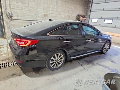 Trzecie zdjęcie samochodu z tyłu: 2016 HYUNDAI SONATA LIMITED VIN:5NPE34AF7GH376831 - miniatura