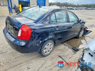Trzecie zdjęcie samochodu z tyłu: 2010 HYUNDAI ACCENT GLS VIN:KMHCN4ACXAU407179 - miniatura