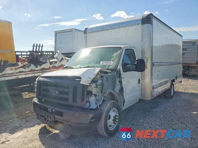 Drugie zdjęcie samochodu z przodu: 2022 FORD E350 BOX TRUCK VIN:1FDWE3FN3NDC08644 - miniatura