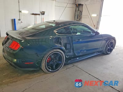 Trzecie zdjęcie samochodu z tyłu: 2019 FORD MUSTANG BULLITT VIN:1FA6P8K00K5502617 - miniatura