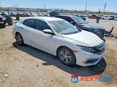 Czwarte zdjęcie samochodu z boku: 2020 HONDA CIVIC LX VIN:SHHFK7H3XLU215661 - miniatura