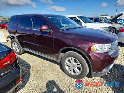 Czwarte zdjęcie samochodu z boku: 2012 DODGE DURANGO SXT VIN:1C4RDJAG0CC153686 - miniatura