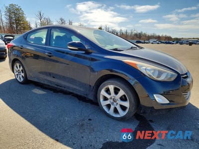 Czwarte zdjęcie samochodu z boku: 2011 HYUNDAI ELANTRA LIMITED VIN:5NPDH4AE6BH020836 - miniatura