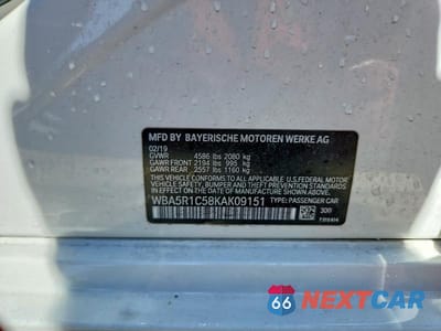 Zdjęcie 14 z 14 samochodu: 2019 BMW 330I VIN:WBA5R1C58KAK09151 - miniatura