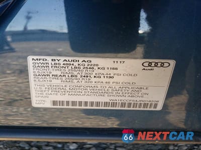 Zdjęcie 14 z 14 samochodu: 2018 AUDI Q3 PREMIUM VIN:WA1ECCFS4JR018208 - miniatura