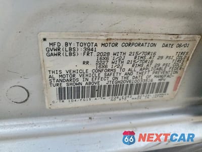 Zdjęcie 12 z 12 samochodu: 2001 TOYOTA RAV4 BASE VIN:JTEGH20V610033516 - miniatura