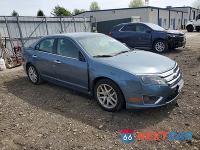 Czwarte zdjęcie samochodu z boku: 2012 FORD FUSION SEL VIN:3FAHP0CG8CR239474 - miniatura