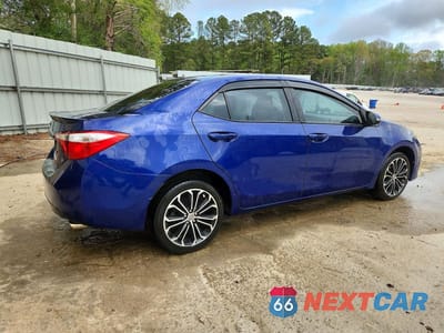 Trzecie zdjęcie samochodu z tyłu: 2014 TOYOTA COROLLA S PLUS VIN:2T1BURHEXEC075223 - miniatura