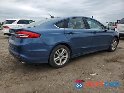 Trzecie zdjęcie samochodu z tyłu: 2018 FORD FUSION SE VIN:3FA6P0H70JR278556 - miniatura